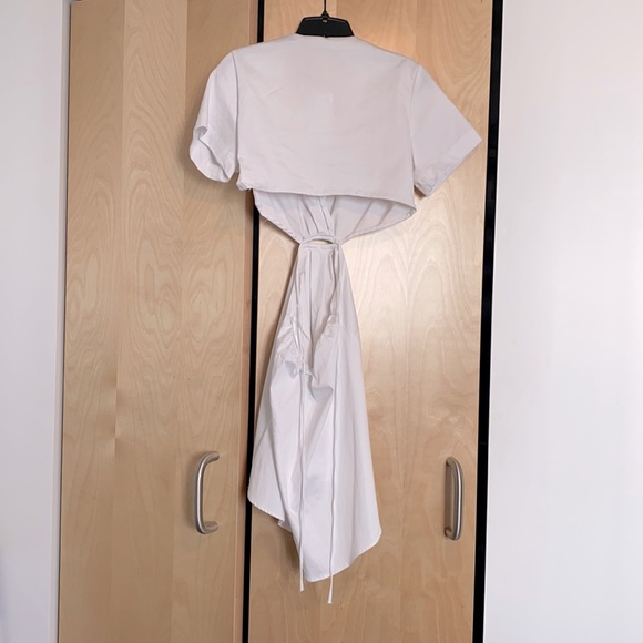 SOLD ** Zara white dress - Picture 5 of 5